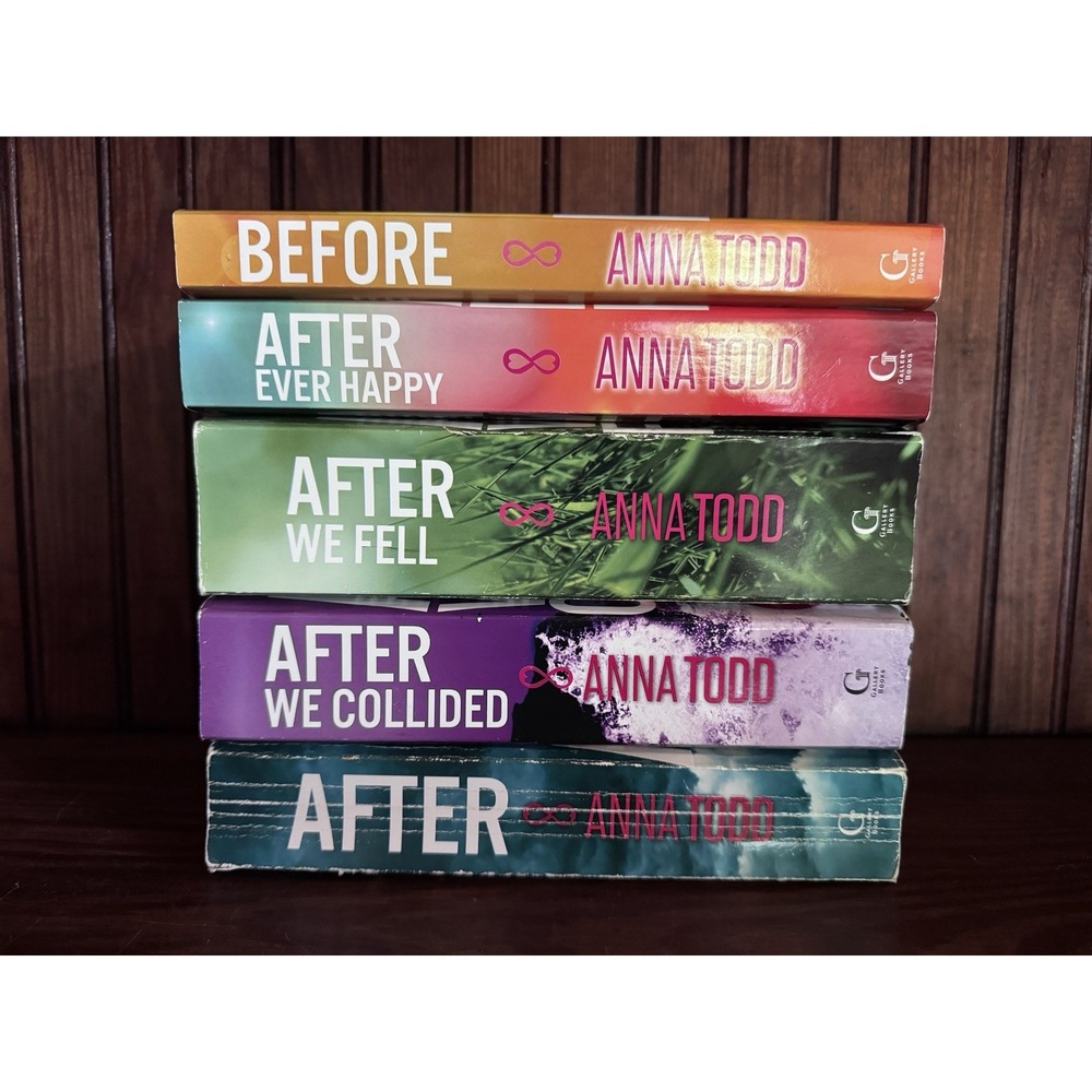 Anna Todd After Series 5 Book Lot After We Collided Fell Ever Happy Before